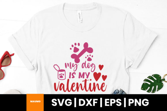 Reviewing My Dog is My Valentine Svg Quote for Embroidery