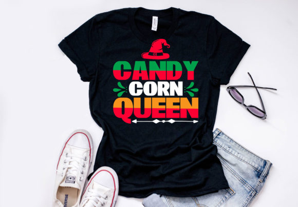 Reviewing the Candy Corn Queen Halloween Design