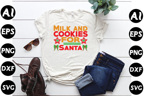 Reviewing the Christmas Quote Design, Milk and Cookies