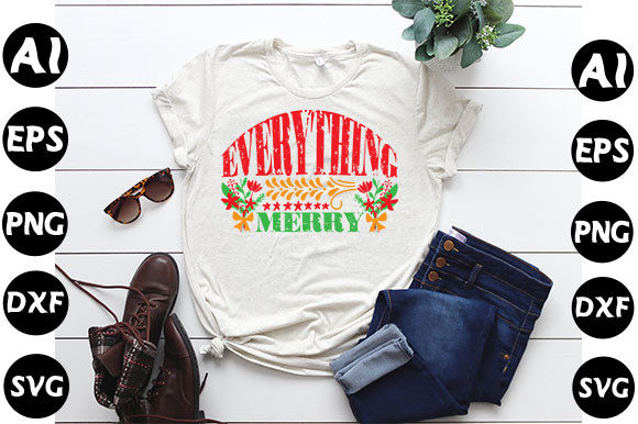 Reviewing the Everything Merry Christmas Quote Design